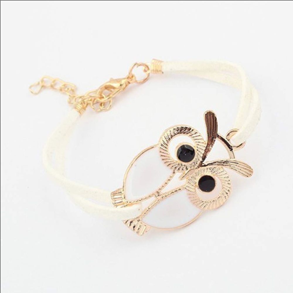 Adorable Owl Weave Adjustable Multi-layer Bracelet